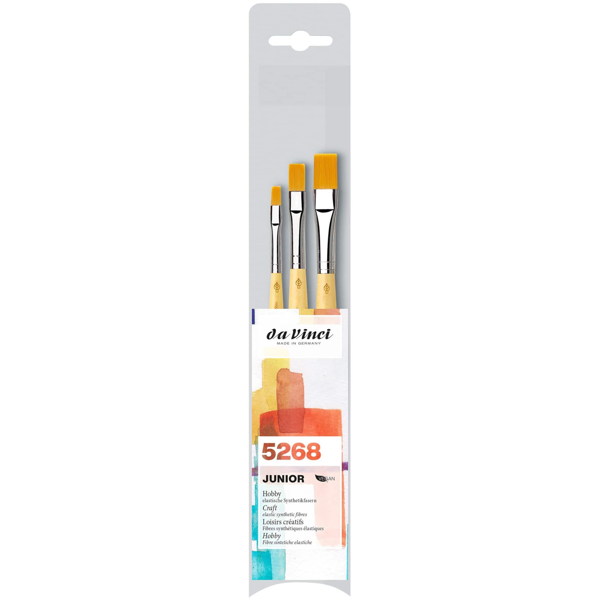 da Vinci JUNIOR Synthetics Series 304 3 Piece Brush Set